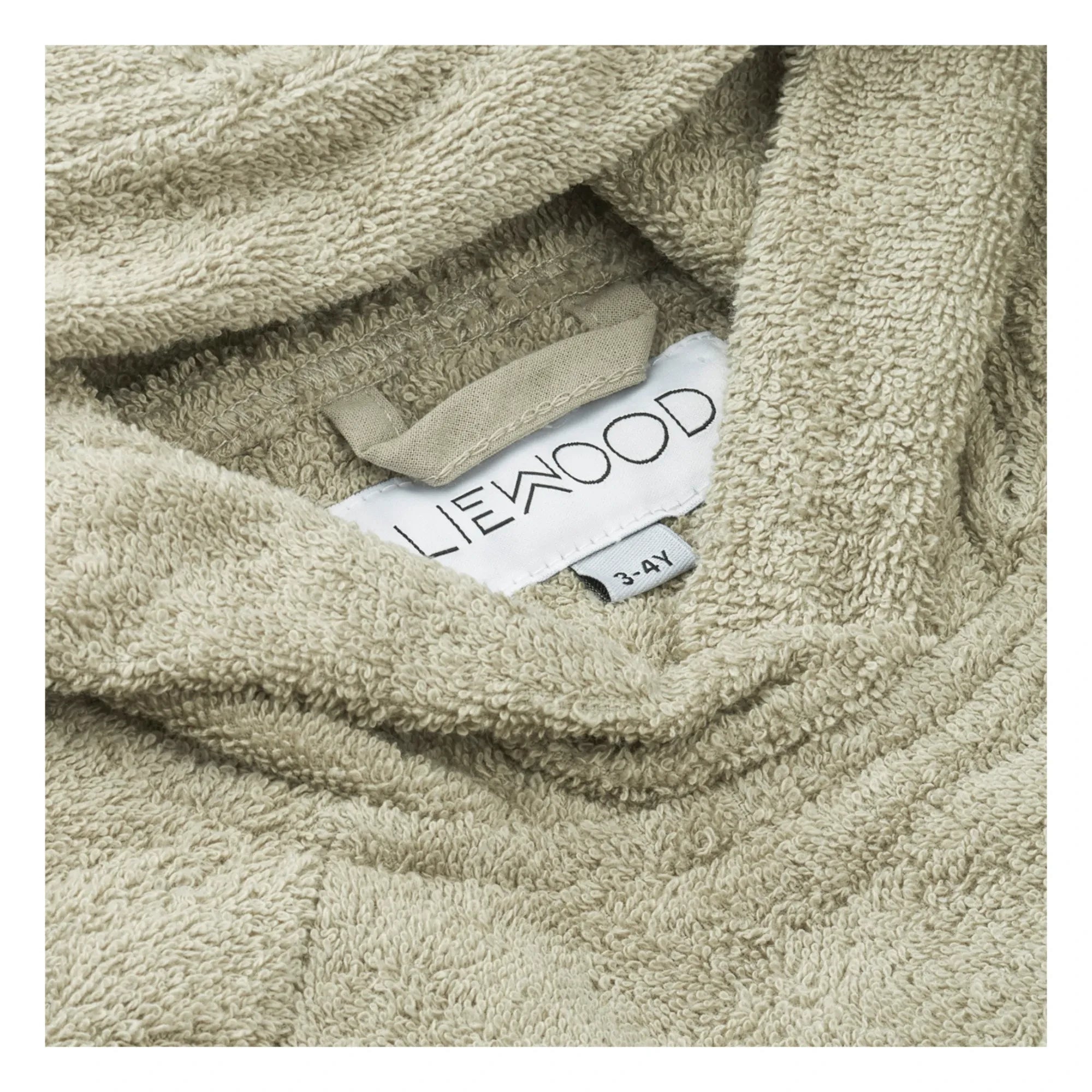 Liewood - Ilja Organic Cotton Towel Long Poncho | Beige