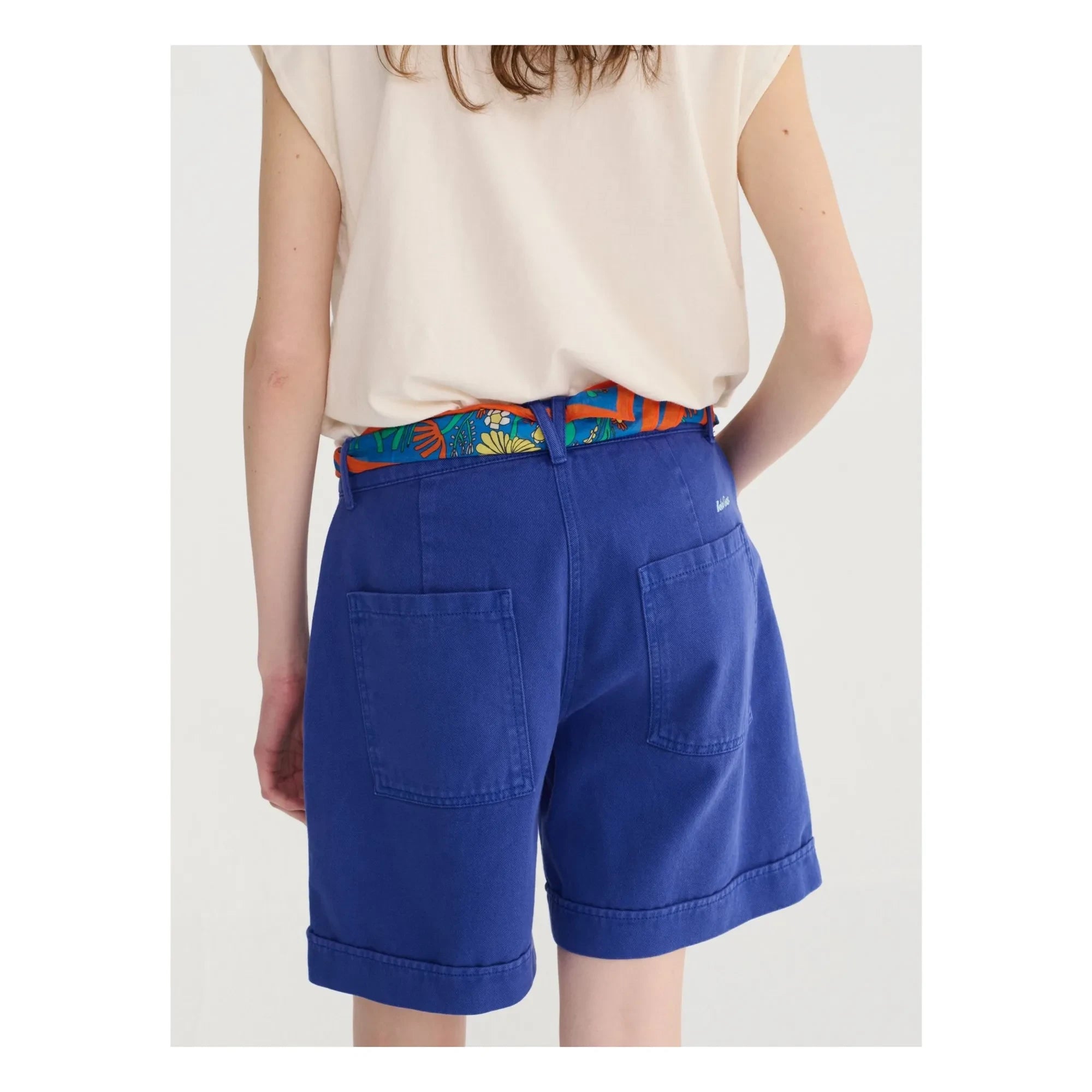 Bobo Choses - Bio-Baumwolle Bermuda Shorts | Blau