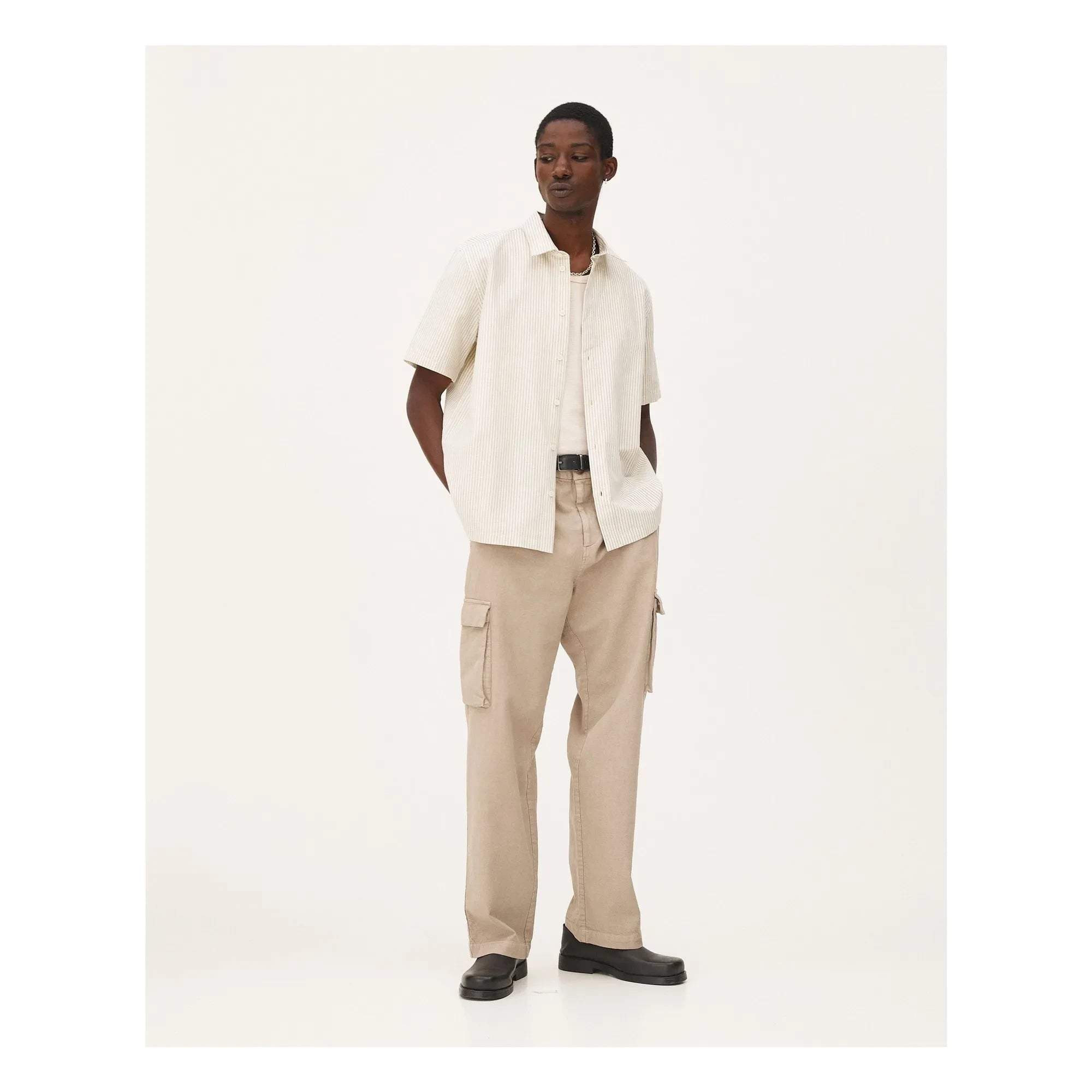 Noyoco - Camisa de algodón orgánico Rio | Crudo