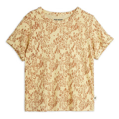 Mini Rodini - Camiseta Leopardo | Beige