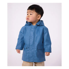 Petit Bateau - Chubasquero icónico de bebé | Azul