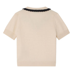 Bonpoint - Polo de lana Lisette | Crudo