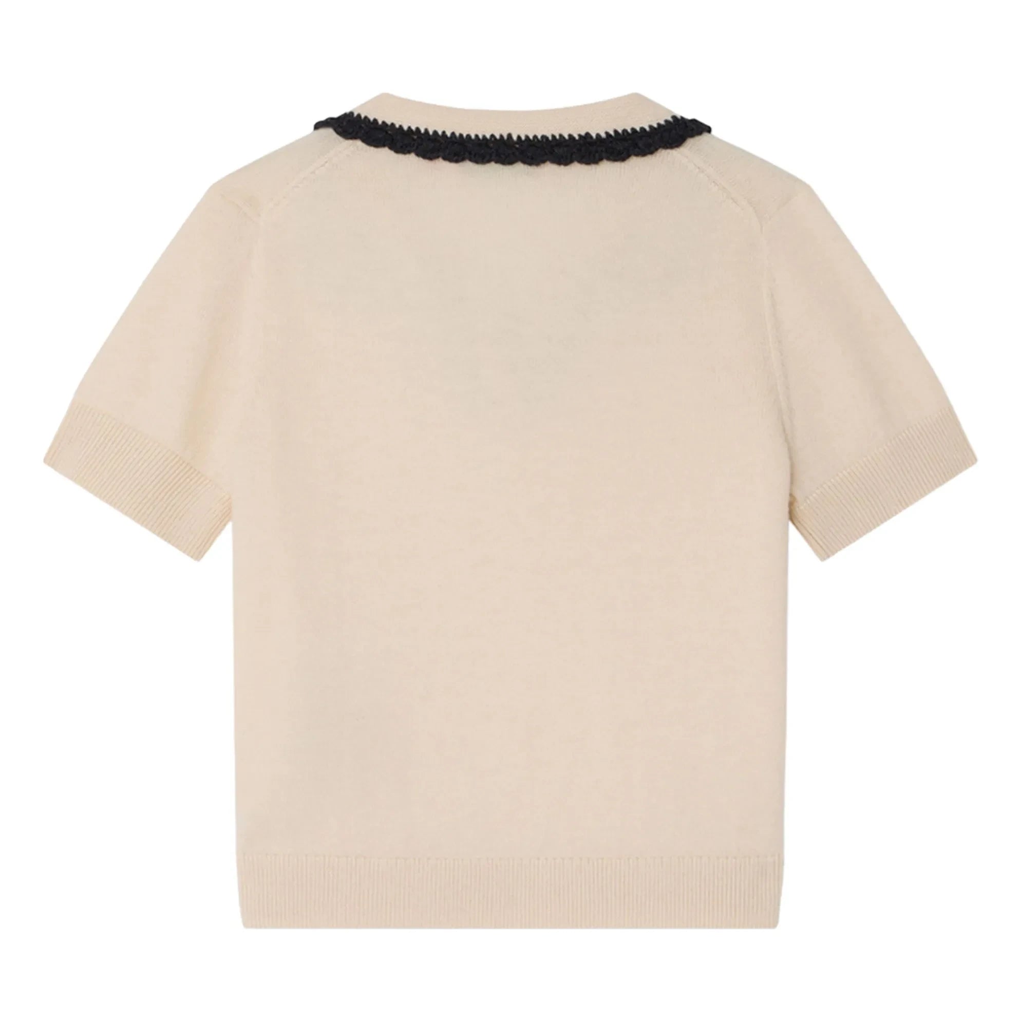 Bonpoint - Polo de lana Lisette | Crudo