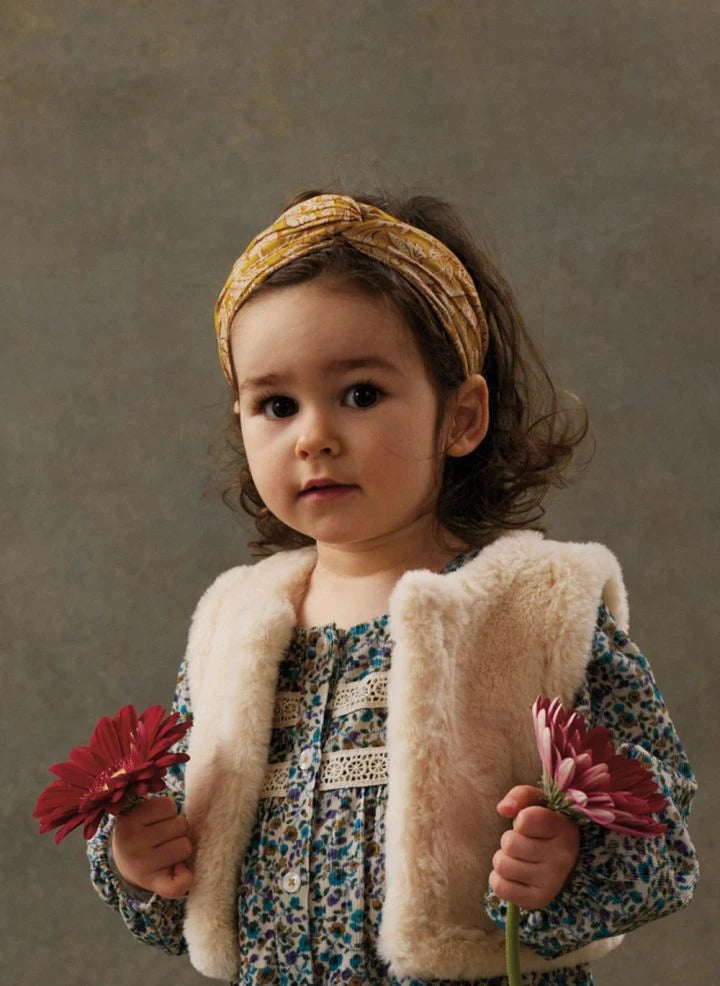 Louise Misha - Julie Organik Pamuk Saç Bandı | Honey