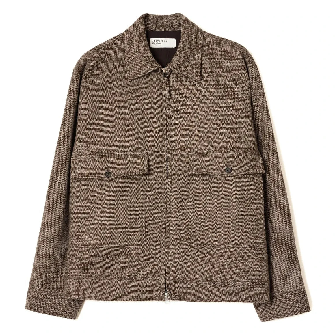 Universal Works - S130 Yün Ceket | Taupe kahverengi