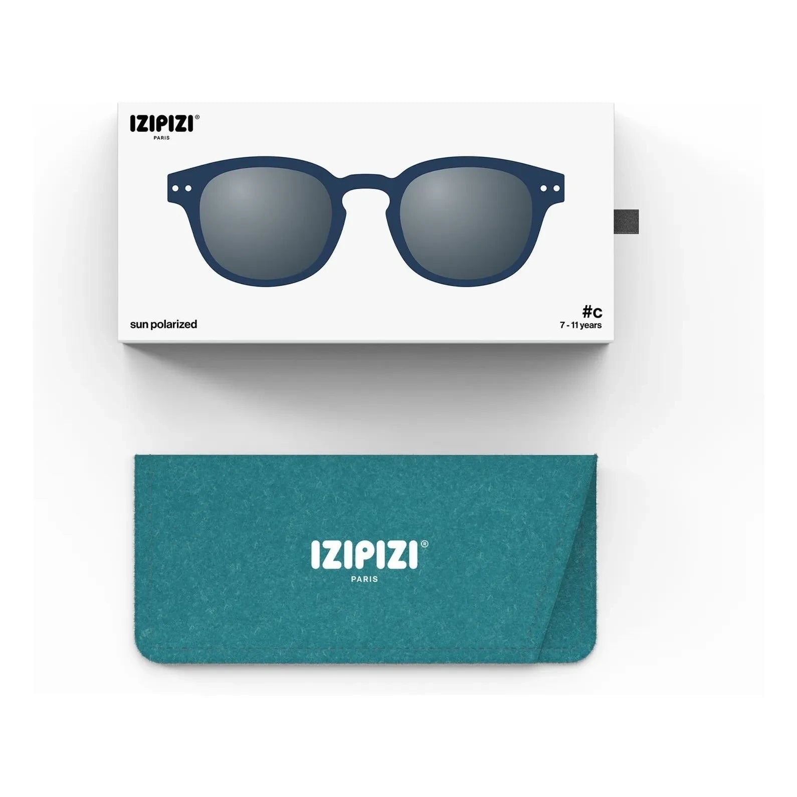 IZIPIZI - Sunglasses #C Junior | Navy Blue