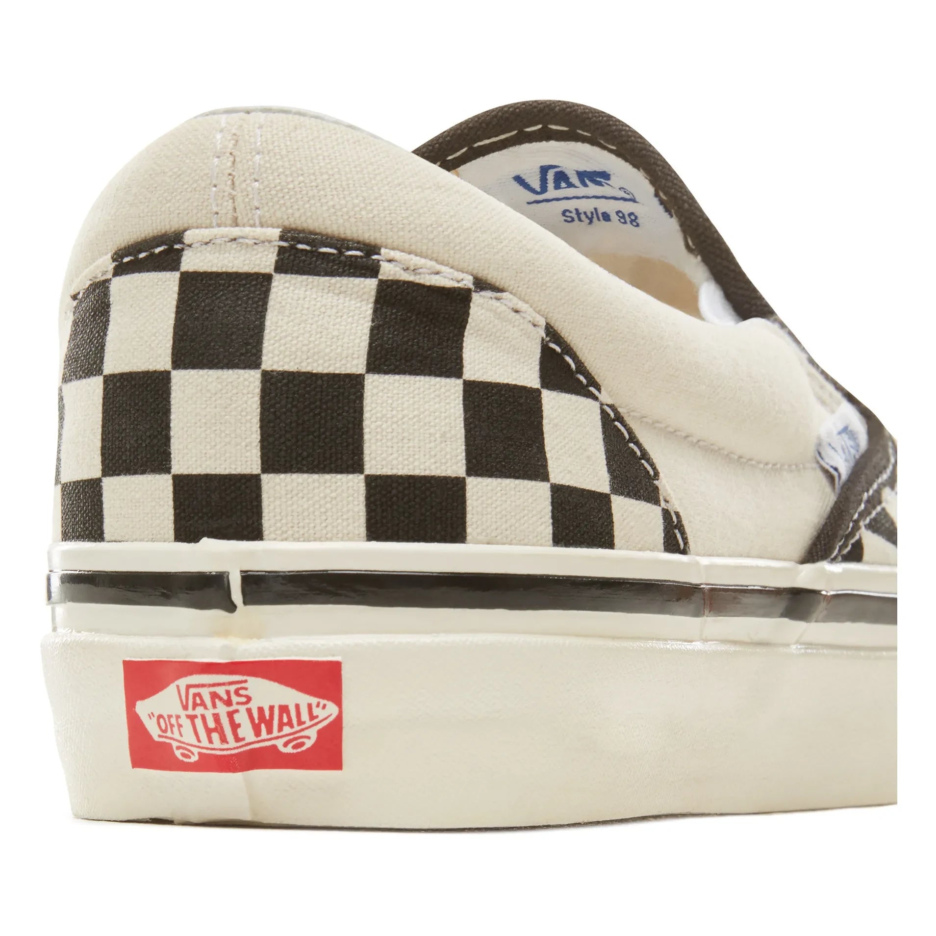 Vans - Checkerboard Classic Slip-On 98 DX Sneakers | Siyah