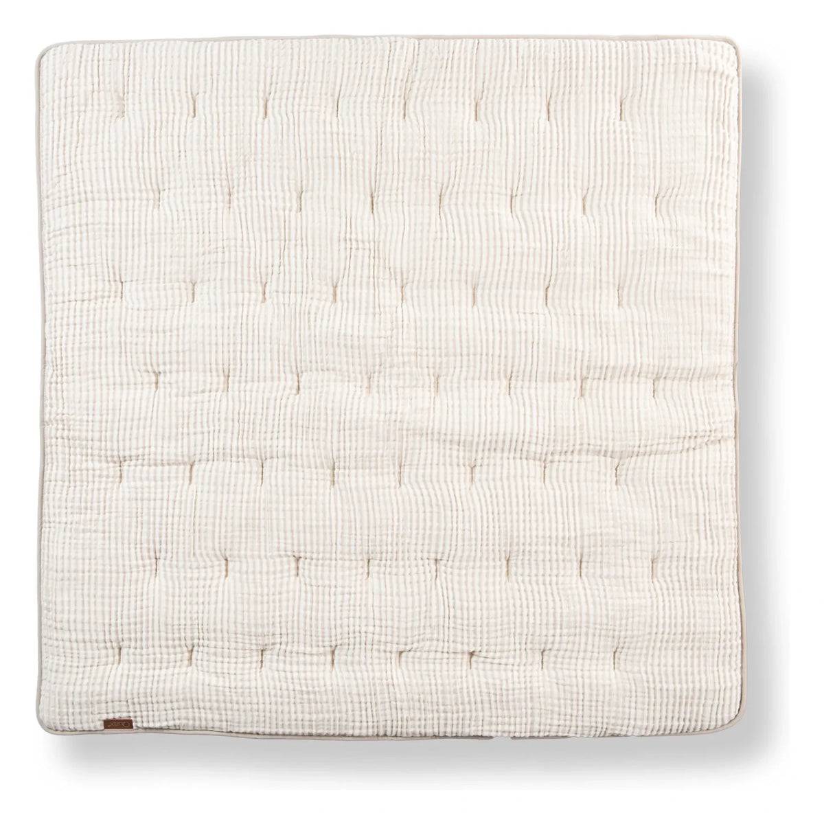 Quax - Gestreifte Spielmatte | Beige
