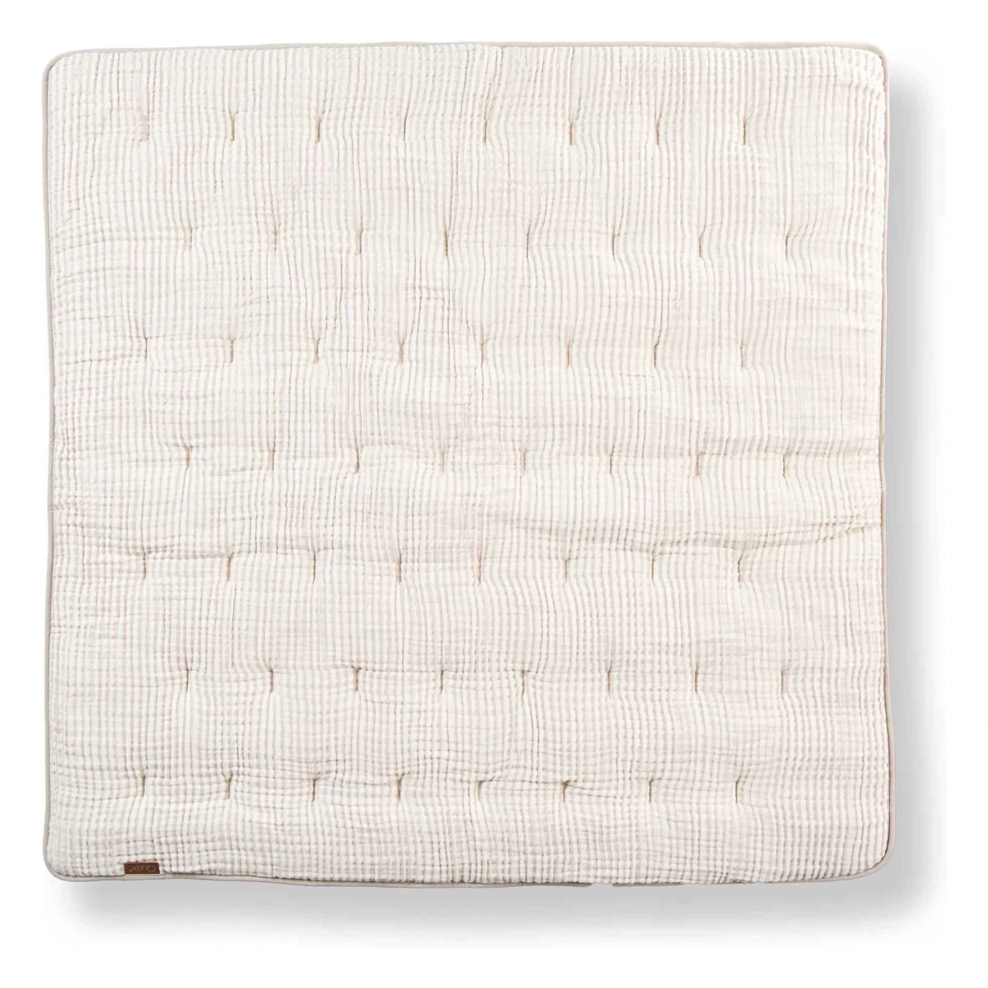 Quax - Gestreifte Spielmatte | Beige