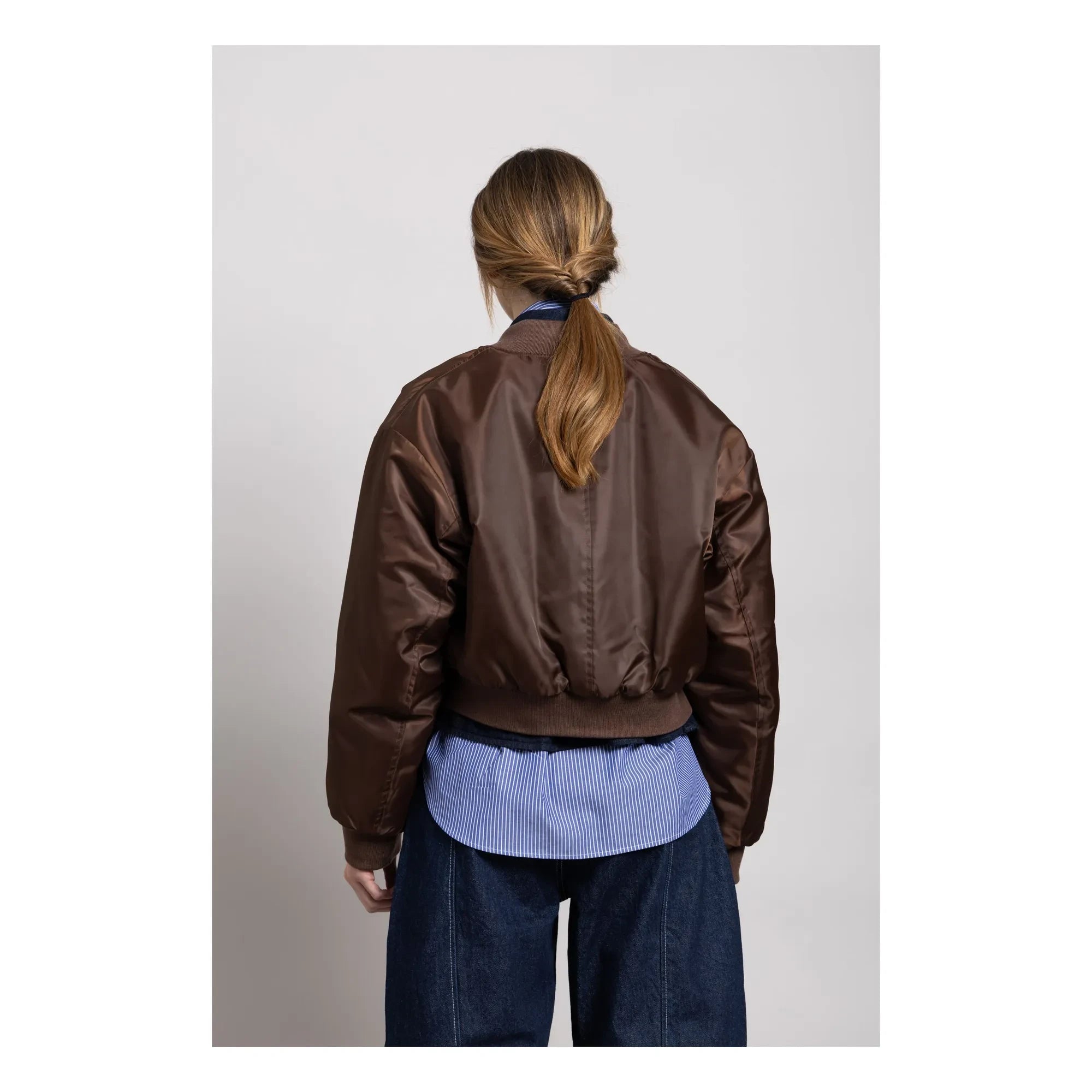 Smallable Woman - Bomber Court Solstice | Dark Brown