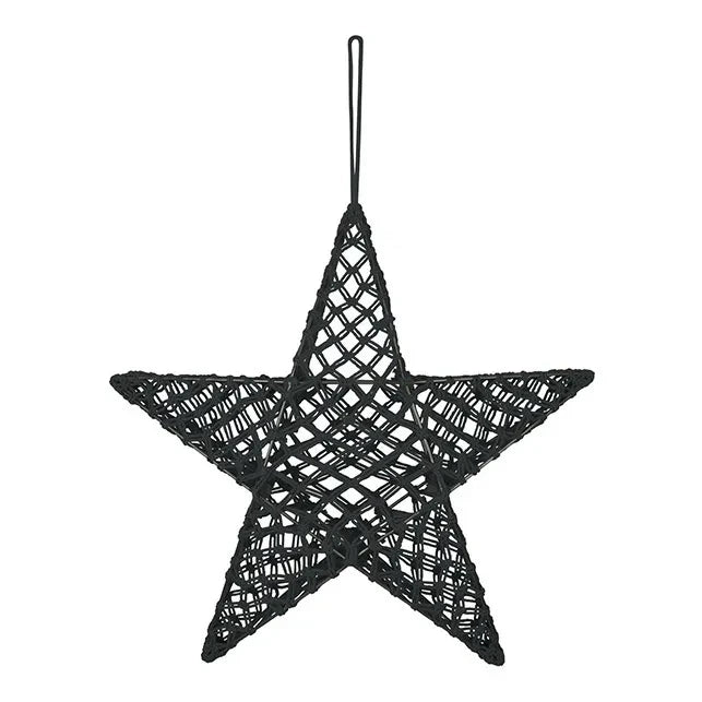 Numero 74 - Macrame Star Lamp | Dark Grey S021