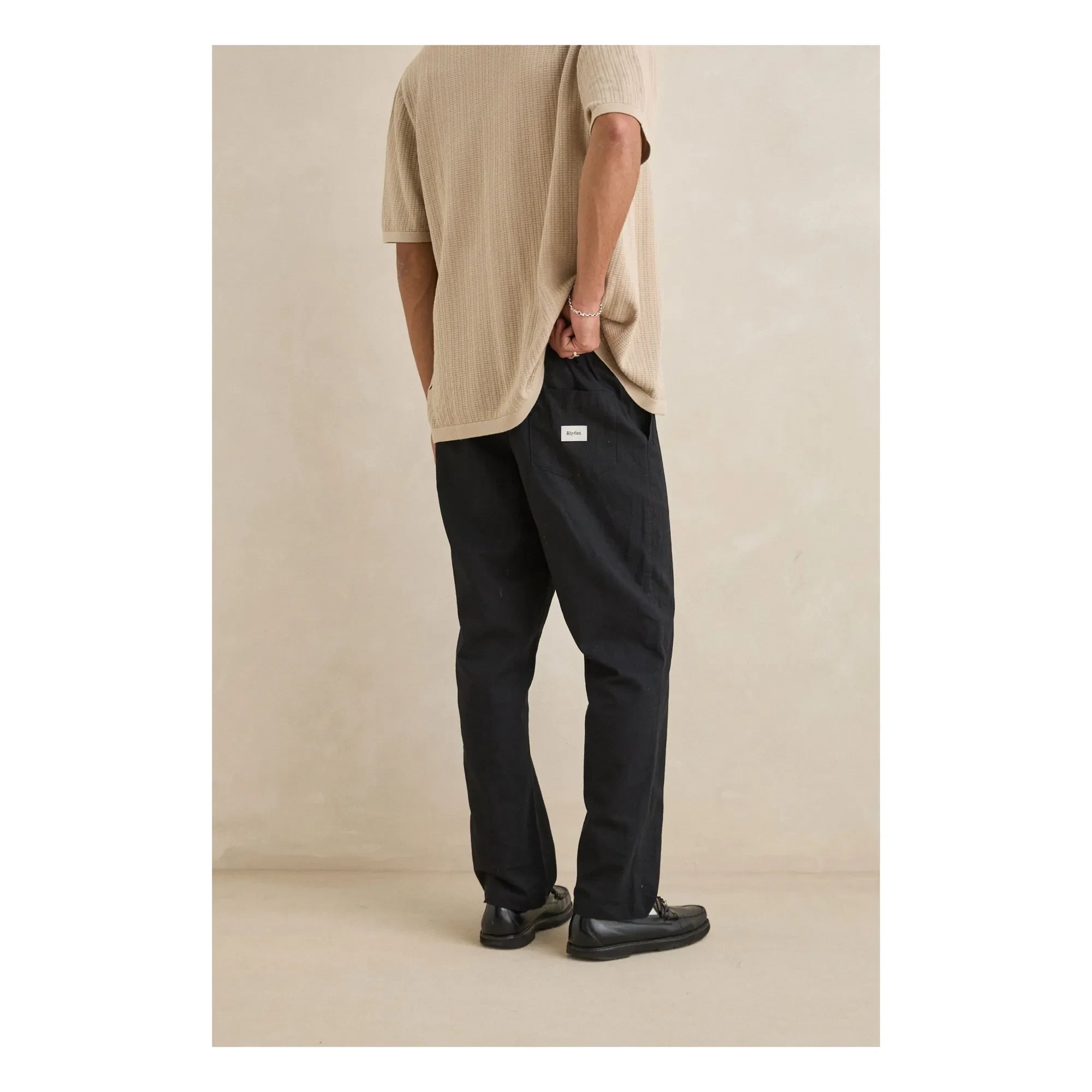 Rhythm - Jam Keten Pantolon | Siyah