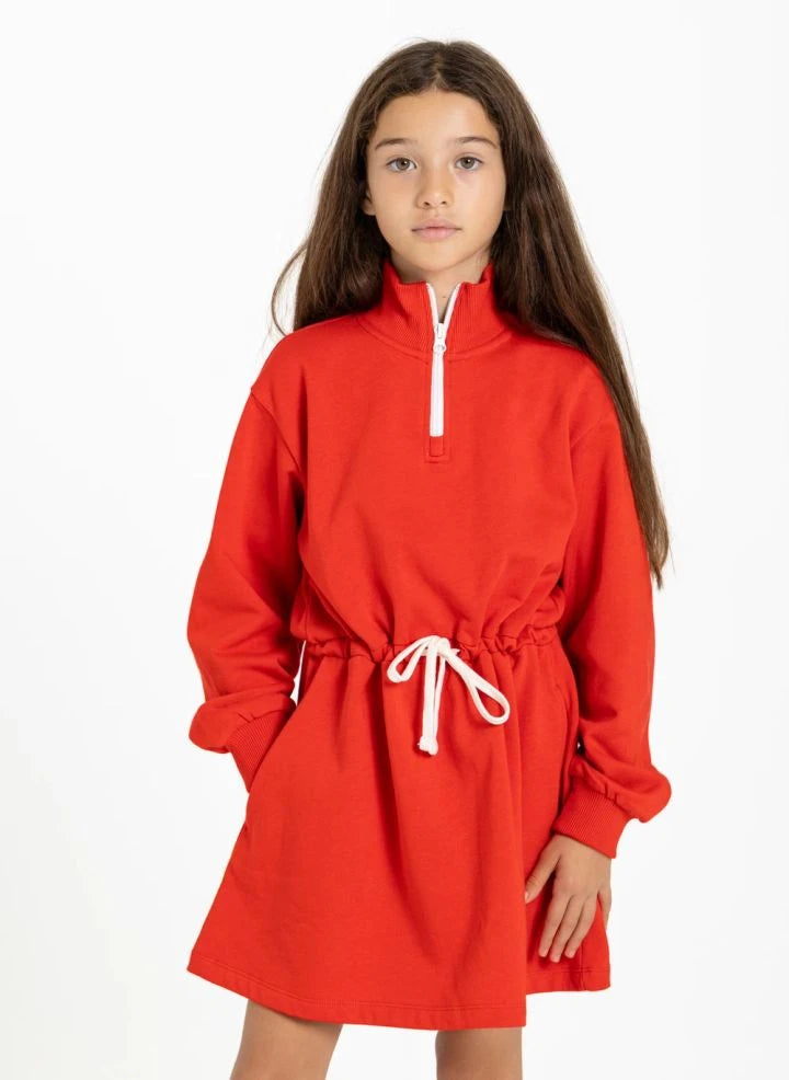 Dedo en la nariz - Nour Vestido | Rojo