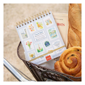 La Petite Épicerie - Watercolor notebook - Spring in Paris