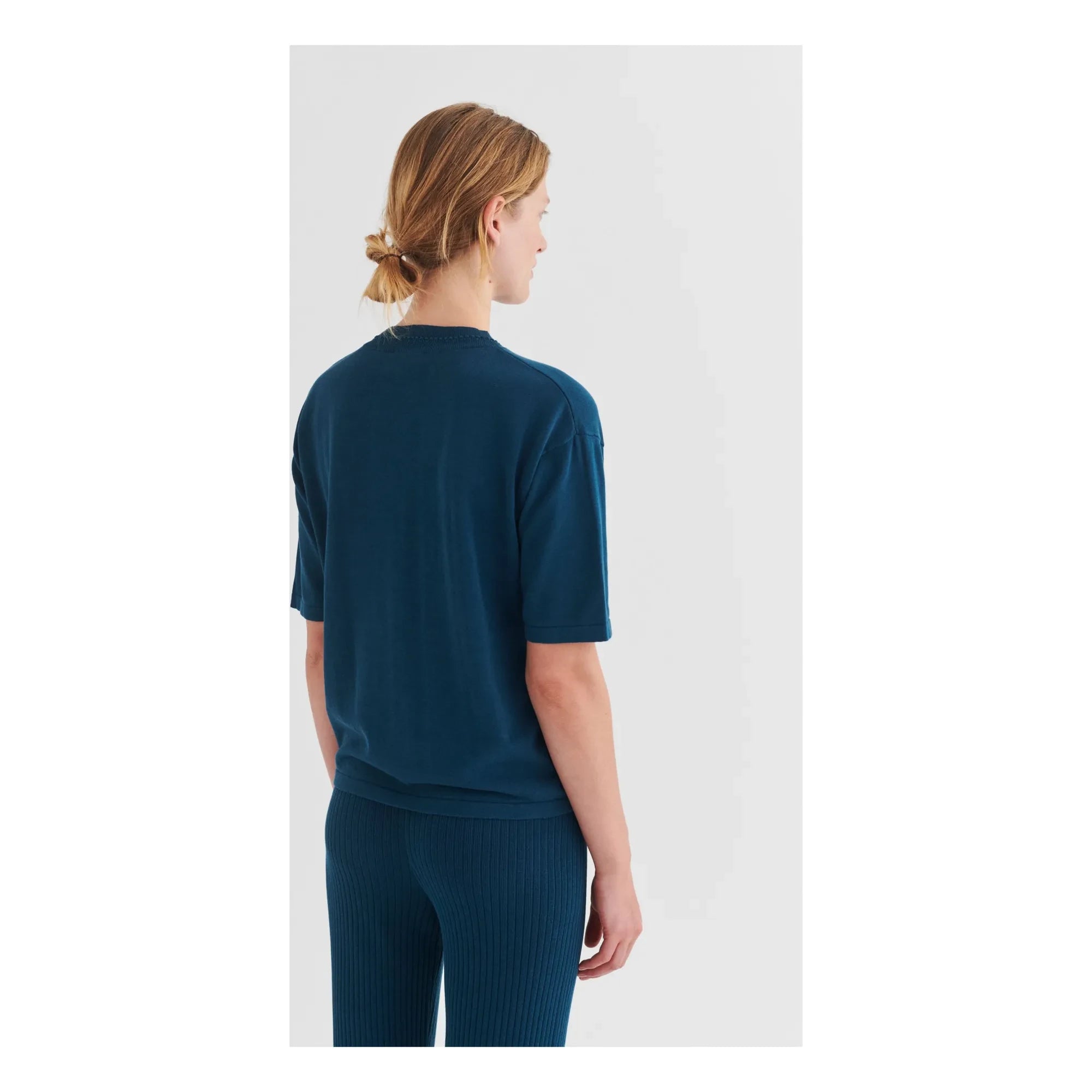 FUB - High Twist Box T-Shirt | Blau