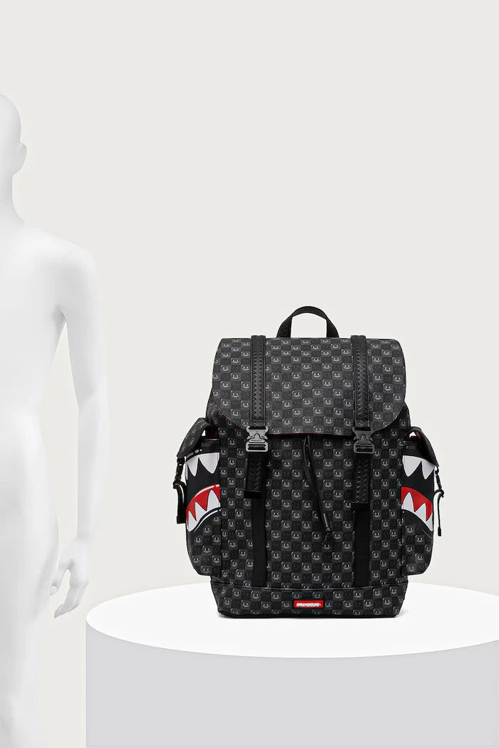 Sprayground - Paris’teki Köpek Balıkları Siyah Sırt Çantası 910B9311NSZ