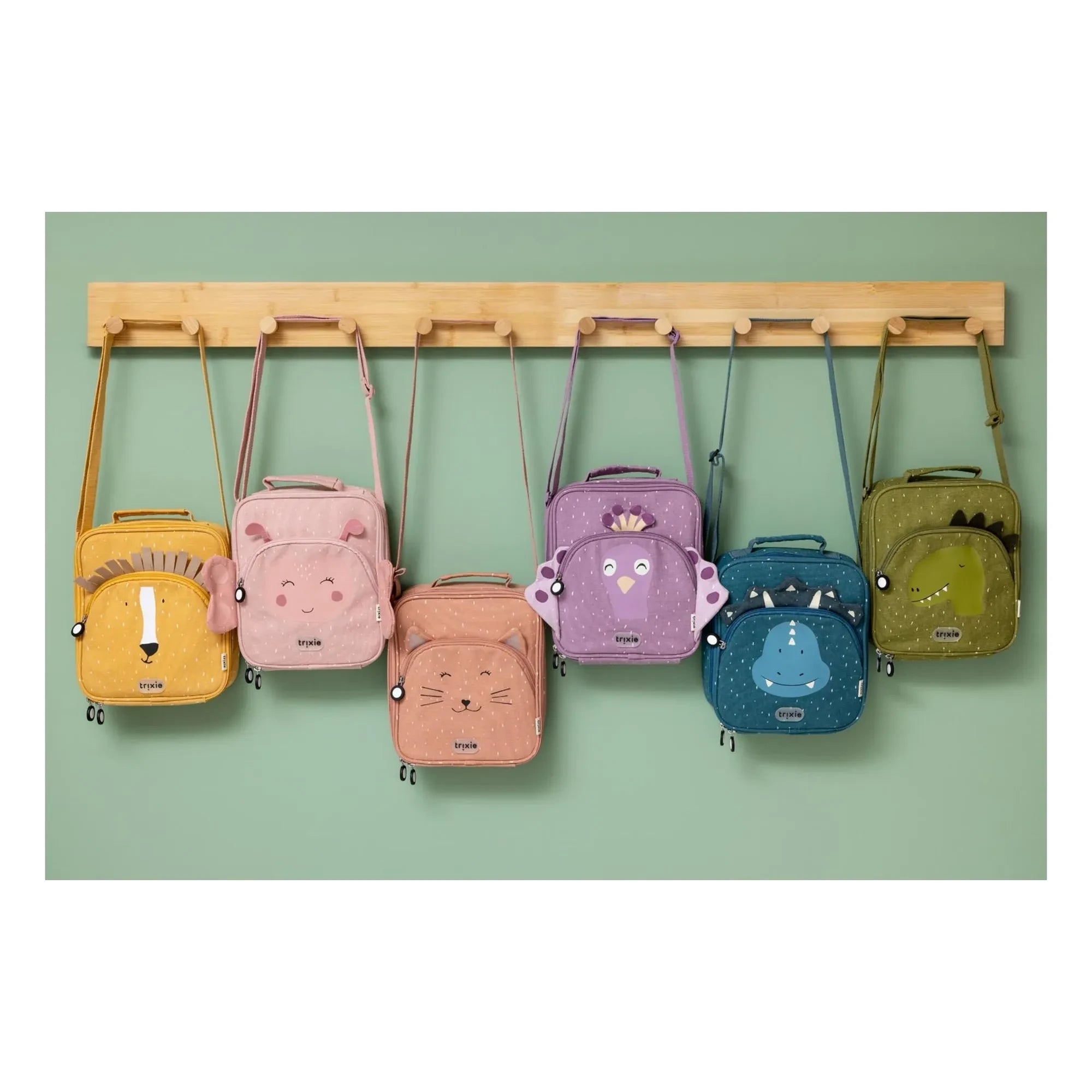 Trixie - Mr. Triceratops Insulated Lunch Bag | Blue