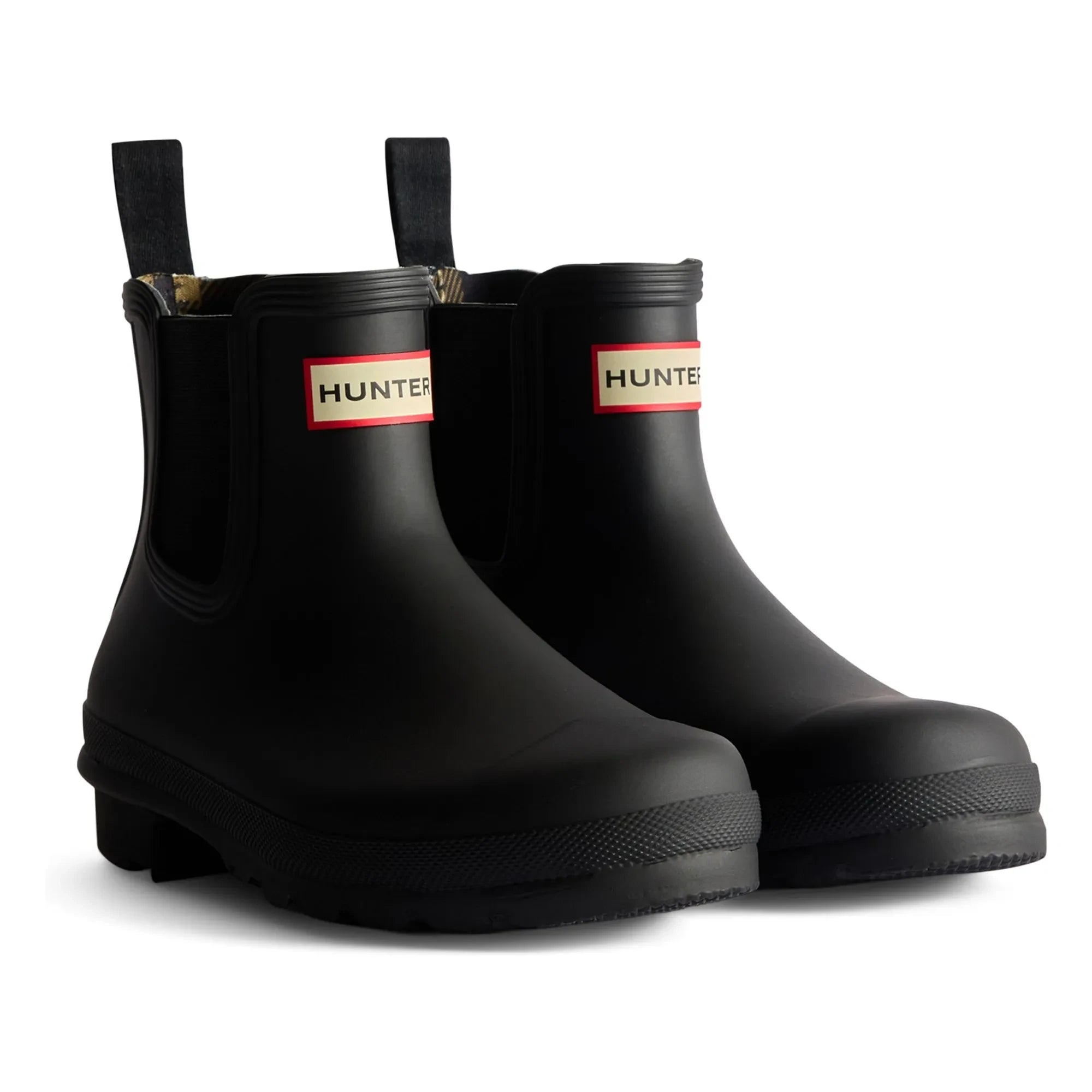 Hunter - Chelsea Boots Orijinal Tartan Kauçuk | Siyah