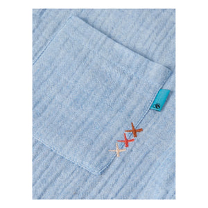 Scotch & Soda - Polo Chambray Gömlek | Açık Mavi