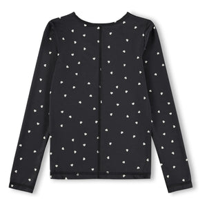 Molo - Rasha Hearts T-Shirt | Schwarz