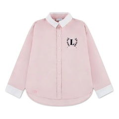Lacoste - Gömlek L Organik pamuk | Açık Pembe