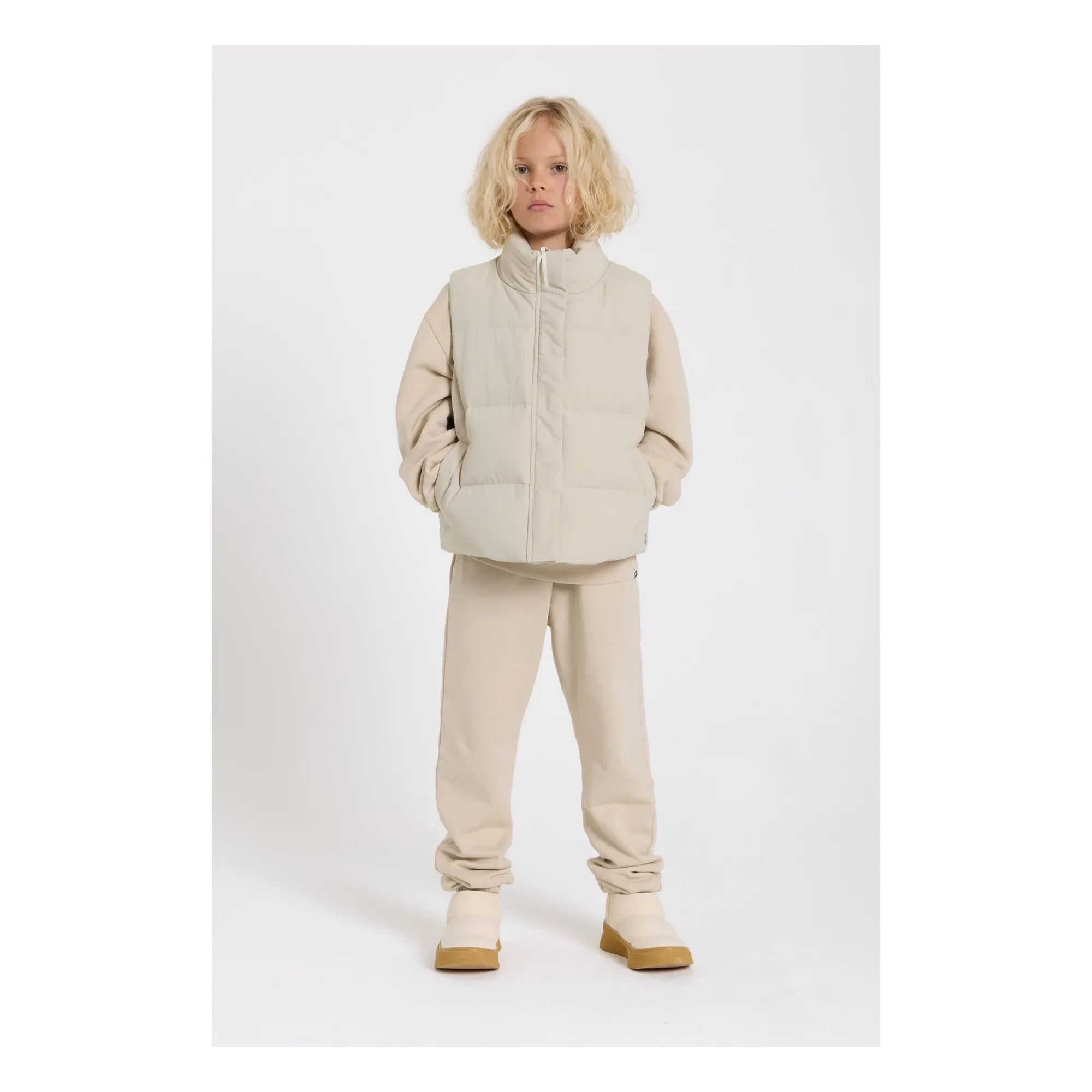 Hundred Pieces - Jogger Run Organik pamuk | Natural