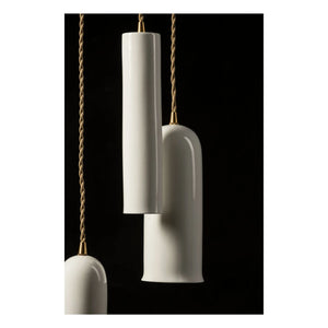 Lámpara colgante de porcelana Serax - Olympia N°4, Anita Le Grelle | Blanco