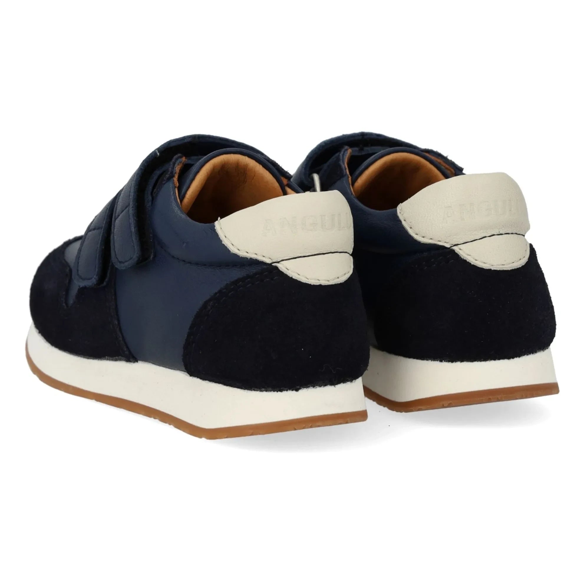 Angulus - Zapatillas deportivas de doble raya | Azul marino