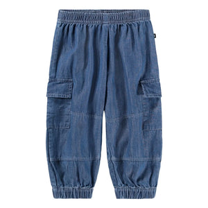 Molo - Sae Organic Cotton Cargo Pants | Blue