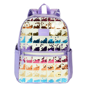 State Bags - Çift Cepli Sırt Çantası Kane Sequins | Ecru