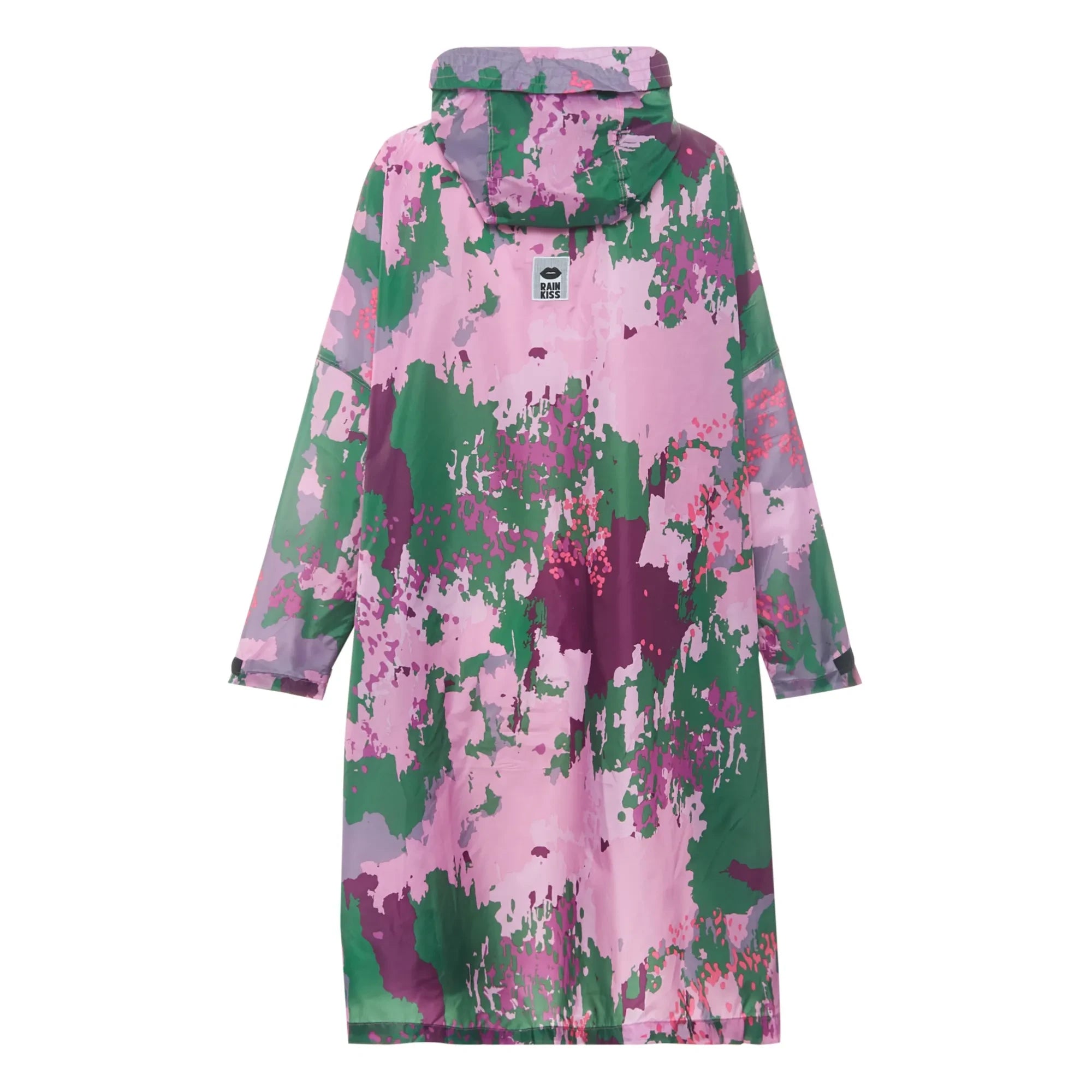 Rainkiss - Digi Spring Camo Yağmurluk Pelerin | Lila