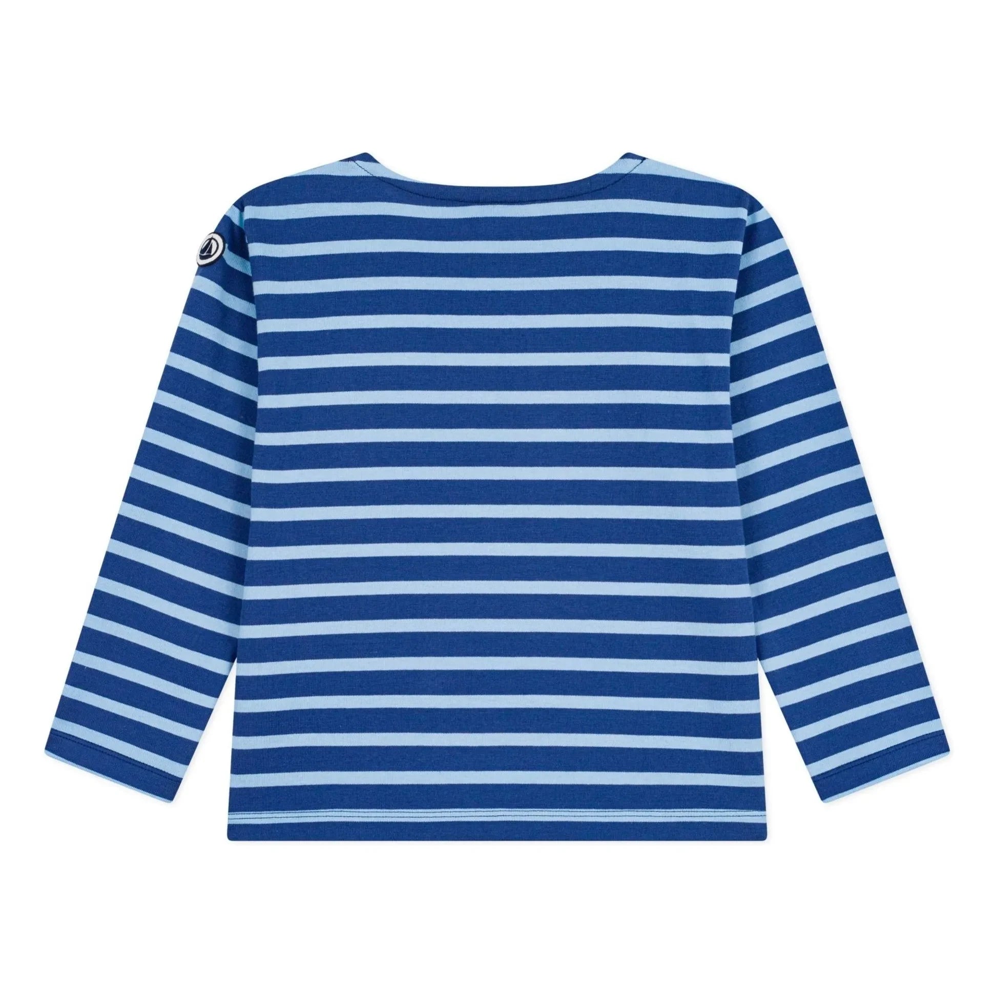 Petit Bateau – T-Shirt mit Anker und Schleife | Blau