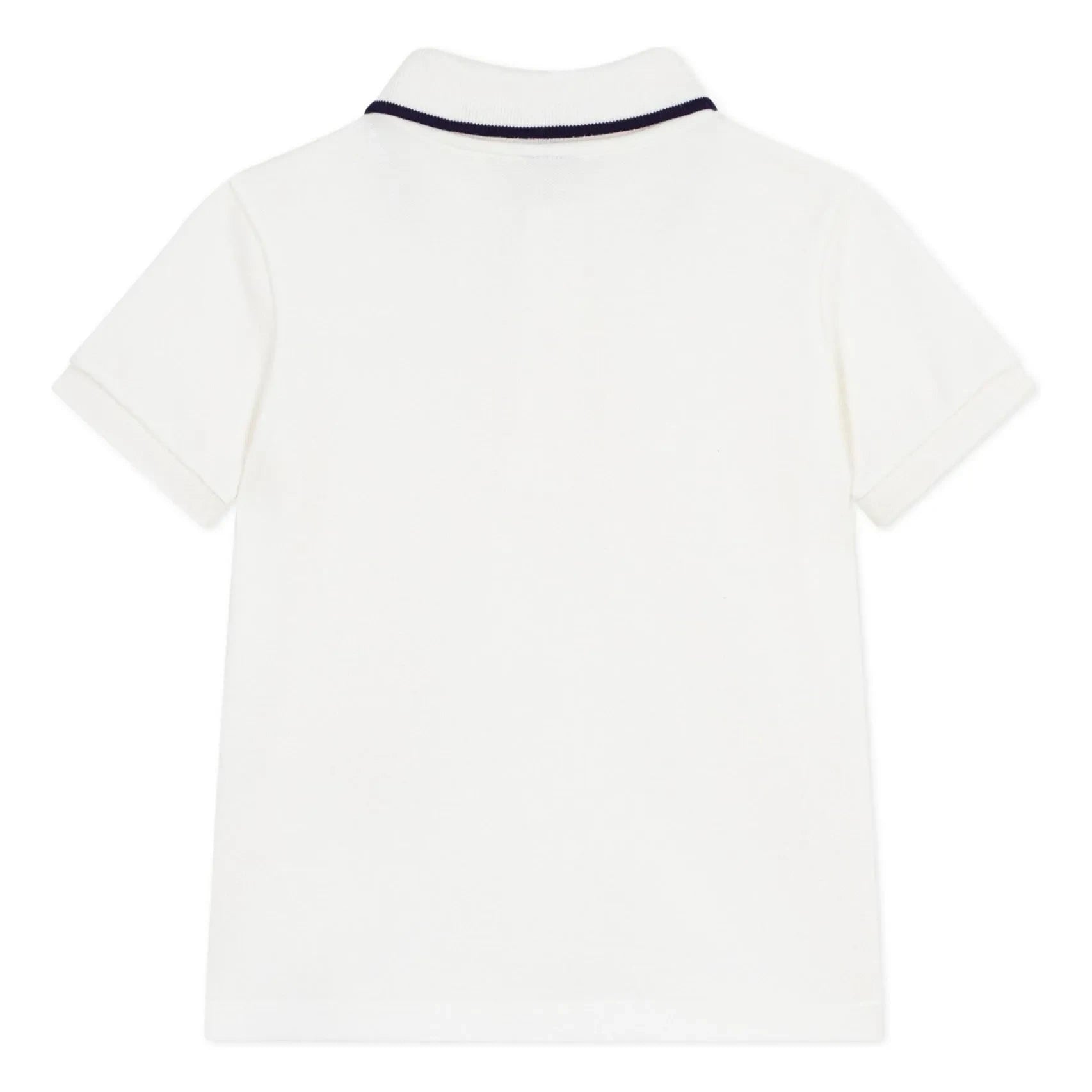 Petit Bateau - Bio-Baumwoll-Polo-Shirt | Weiß