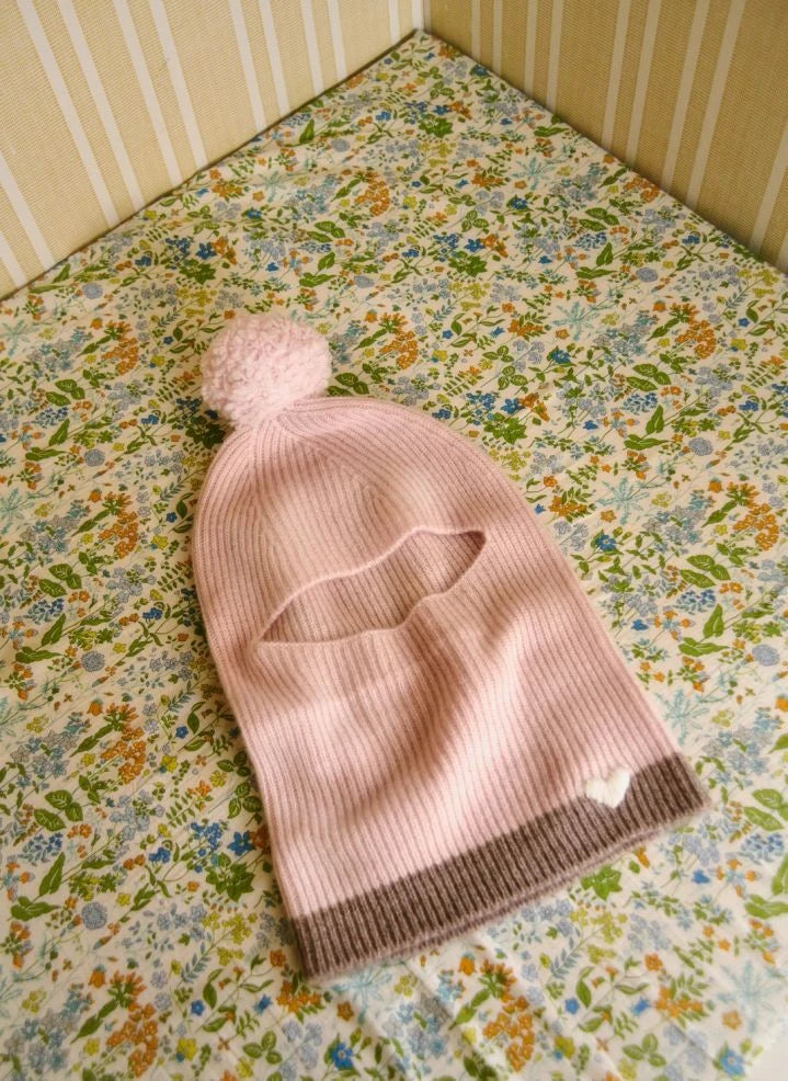 Holmm - Ninni Cashmere Balaclava | Pale Pink