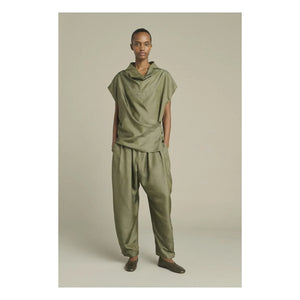 Soeur - Vernon İpek Pantolon | Verdigris