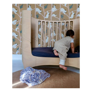 Tante Reine - Organic cotton footed lightweight sleep sack | Honey