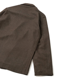 Universal Works - Baumwollblazer | Dunkelbraun