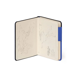 Legami - Cuaderno con tapa blanda Monocromática - Azul Ecléctico - Mi Cuaderno