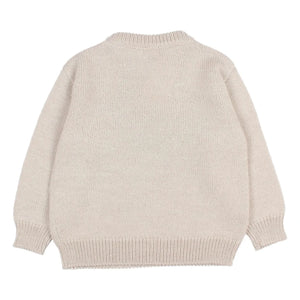 Búho - Jersey de cuello alto ballena | Beige