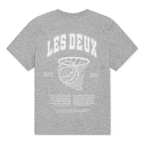 Les Deux - Hoop Organic Cotton T-Shirt | Gray