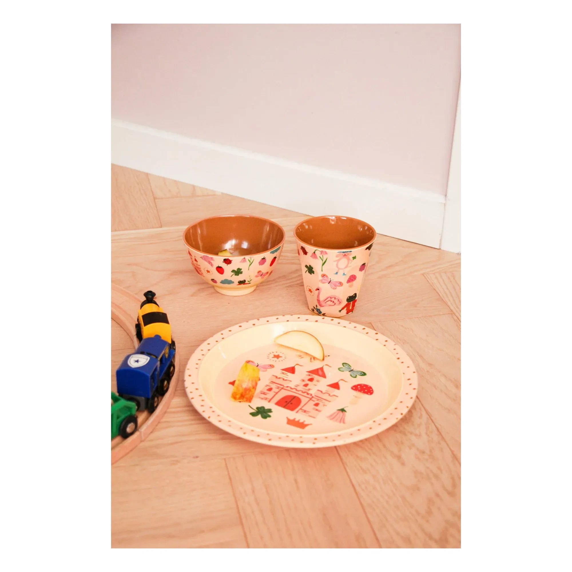 Rice - Märchenhafte Melamin-Schale | Rosa