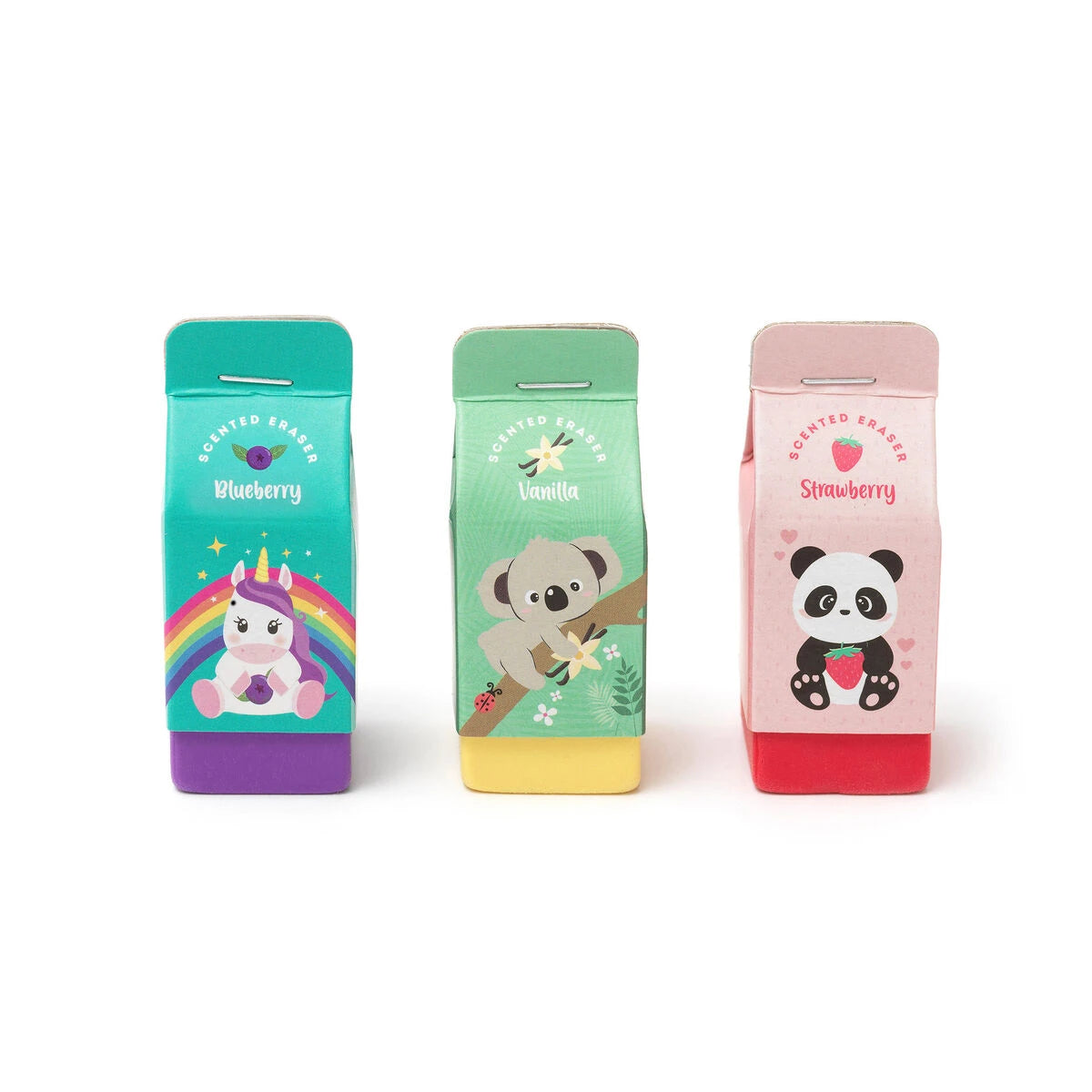 Legami - 3'lü Seti Scented Erasers - Yummy Yummy