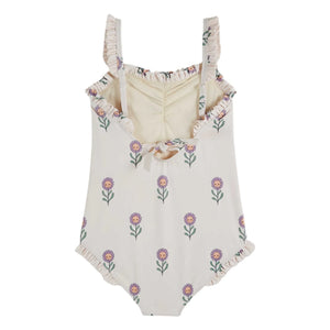 Emile et Ida - Bañador Estampado Floral | Crema