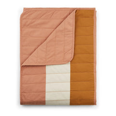 Liewood - Nor Organic Cotton Quilted Blanket | Dusty Pink