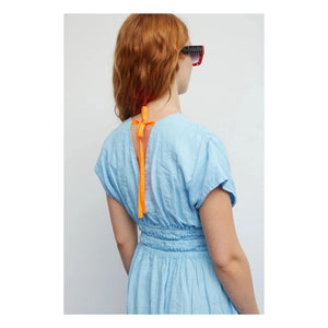 Dr Bloom - Caricia Leinenkleid | Hellblau