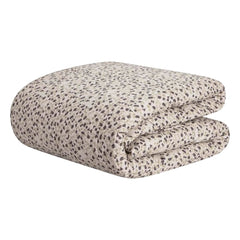 garbo&friends - Imperial Cress Cotton Percale Quilted Blanket | Grey