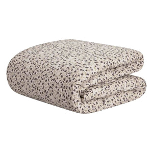 garbo&friends - Imperial Cress Cotton Percale Quilted Blanket | Grey