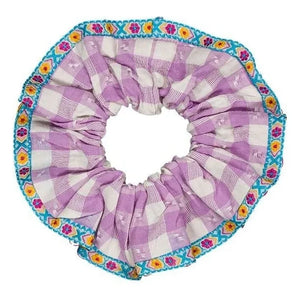 Hello Simone - Gingham Scrunchie | Lavanta