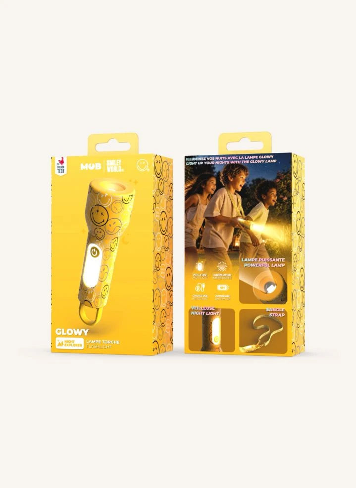 MOB - Glowy El Feneri - MOB x Smiley World | Sarı