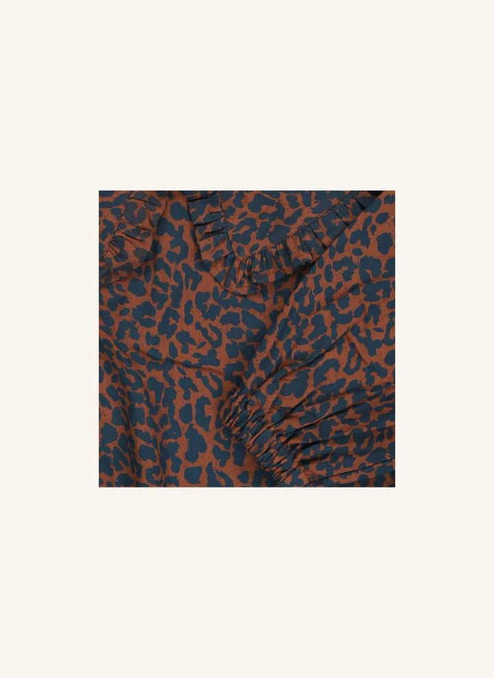 Tumble N'Dry - Lucette Leopar Elbise | Kahverengi